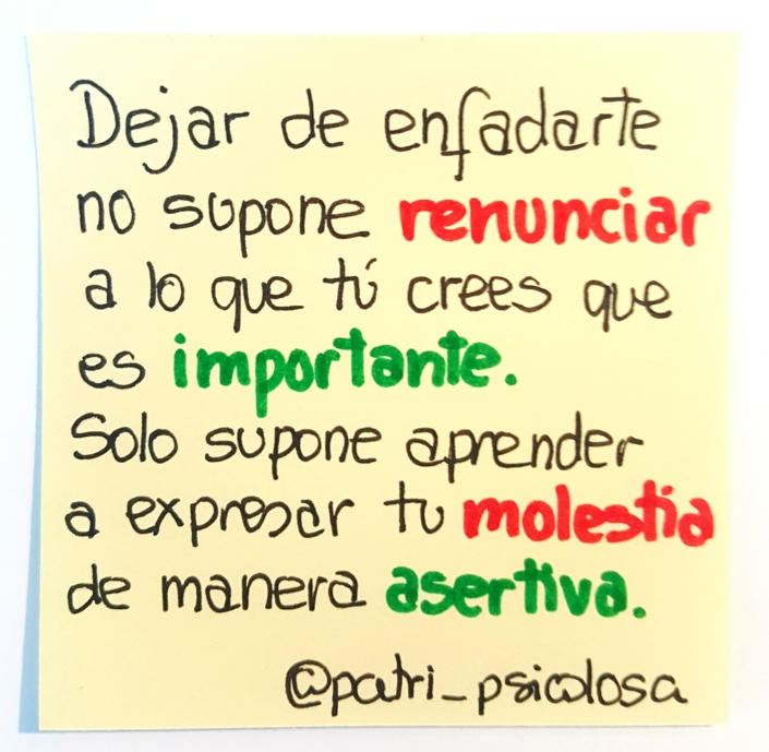 enfadarse