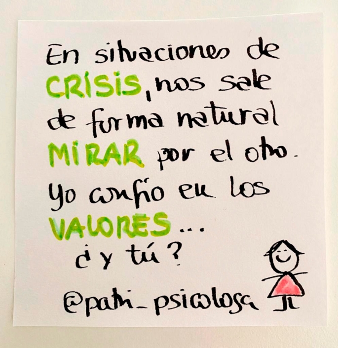 Crisis valores coronavirus
